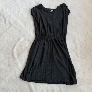 H&M Charcoal Gray Casual Dress